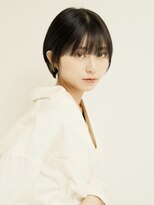 オンク 新宿(onk)&nbsp;黒髪/グレーベージュ/レイヤーロング/前髪パーマ[新宿駅]