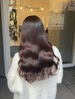 プレシャスバイプロデュース(precious by Produce) 冬はピンクもおすすめです！　［町田/町田駅/髪質改善］