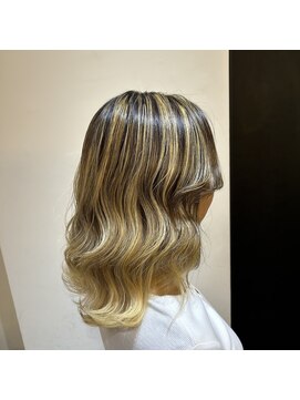 サロンドミルク 溝の口店(salon de MiLK) バレイヤージュカラー