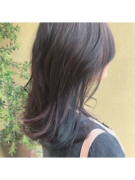 アフェクテュー 春日店(affectueux) ピンクベージュ×インナーカラー