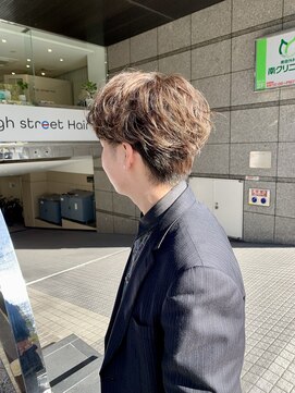 ハイストリートヘア(High street Hair) ☆少し遊び心を☆メンズハイライト