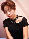  【La fith】 センターパート×ハンサムショート