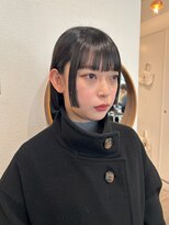 ガーランド (Garland) 小顔ボブ顔周りレイヤー切りっぱなしシースルー前髪原宿神宮前