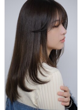 エマ 五島町店(EMMA) フェイスレイヤー オリージュ透明感カラー 髪質改善/白髪改善