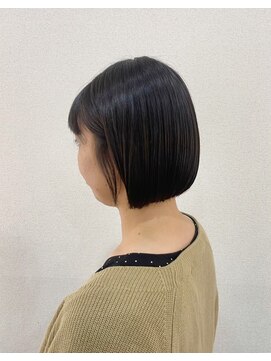 美容室 フォーリア Foglia あごラインボブ　ナチュラル