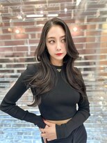 ジーナ 名駅(XENA.) 《xena/中島》透け感シアブラック×重く見えないレイヤーカット