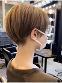 【SHARON 原宿】20代30代40代アッシュベージュ マッシュショート
