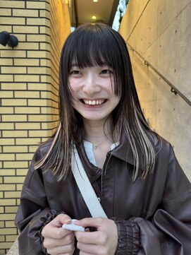 ノラ シンディ(NORA CYNDY) インナーカラー/ホワイトブリーチ