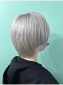 ホワイトグレージュ★イメチェン★コンパクトショート [四ツ谷]