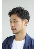 ショートアップバングスタイル