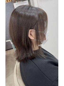 エメ(aimer) イノアオイルカラー/白髪ぼかし/弘前市