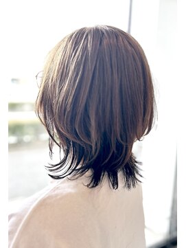 ルカヘアー(Luca hair) ウルフレイヤー・ブリーチインナーカラー