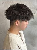 メンズマッシュツイストスパイラルパーマ群馬高崎眉毛韓国