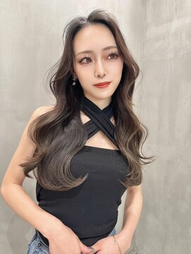 ロンドローズ 名古屋(Lond damaskRose) かきあげバング×大人レイヤー津田 稜也