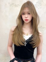 ロンドローズ 名古屋(Lond damaskRose)&nbsp;ダブルカラー ブリーチ 名駅 韓国 ボブ 髪質改善 縮毛矯正