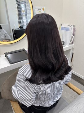 ルーム 郡山店(ROOM) ブリーチなし♪ラベンダーグレージュ×髪質改善カラー◎