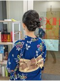 浴衣ヘアアレンジ