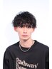 【メンズ限定】カット＋波巻きパーマ￥5500