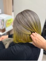 ケイ美容室&nbsp;グレージュ × シトラスボブ