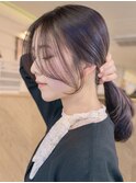 韓国風大人レイヤーカット/ミディアムレイヤー/顔まわり/船橋駅