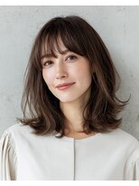 アイビー(ivy)&nbsp;大人女性/面長カバーミディアム/フェミニン30代40代50代