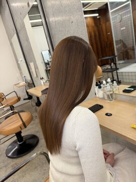 マジコ 表参道(Magico) Ribbon Straight×艶感美容液care【表参道/縮毛矯正】