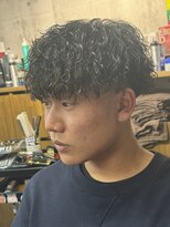 メゾンフォーメン トアロード(Maison for men TorRoad) メンズパーマ ツイストスパイラル メンズ ホワイトメッシュ