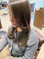 エール 生駒(aile Total Beauty Salon)&nbsp;大人くびれレイヤー×セミディ
