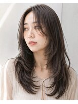 ハーツ 青山表参道店(Heart's) 白髪ぼかし脱白髪染め似合わせレイヤーカット40代50代60代