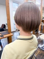 チームボス(Team BOSS) なりたいを叶えます!! ミルクティーカラー ショートスタイル