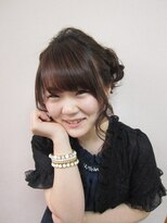 美容室イーナ(e na)&nbsp;♪編みこみカールアップ♪