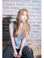 ミエルヘアーエスト 新宿店(mielhair est)&nbsp;抜け感あふれるブリーチロング【miel hair新宿】