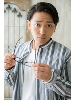 モッズヘア メン 上尾東口店(mod's hair men) ≪mod's men≫トレンド!七三ウェットショートb