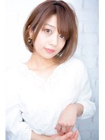 モリオフロムロンドン 松戸店(Morio from London)&nbsp;【morio松戸】大人かわいい斜めバング小顔丸みショートボブ