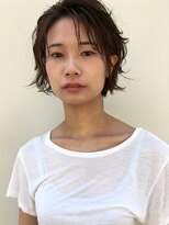 ヌース(NOUS)&nbsp;【NOUS】寝ぐせのようなラフな雰囲気がいいショートヘア《天神》