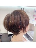 ★soundhairdesign★トップの長いイマドキショート
