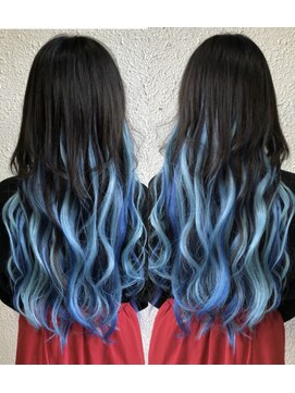 ディー エメ(D-aimer-) ブルー×スカイブルーグラーデション☆☆