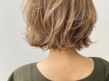 《ダブルカラー》透明感抜群なカラーリング_海浜幕張