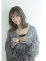 ミエル ヘア 新宿(miel hair)&nbsp;〈mielhair新宿〉大人可愛いミディアムヘア