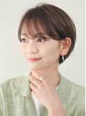 ショートカット 前髪長め 大人美人 ショートヘア 　近鉄八尾