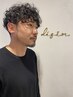 メンズカット＋パーマ￥12,650