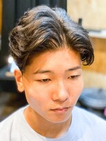 メイドマンバーバーショップ 西宮北口(MADE MAN BARBER SHOP)&nbsp;【西宮初かりあげ専門店】パーマ×センターパート