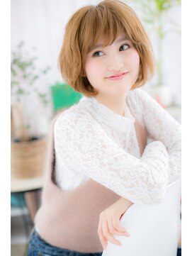 ミック ヘアアンドメイク アップ 駒込店(miq Hair&Make up) 外国人風ニュアンスカール3Dカラーウルフボブc1