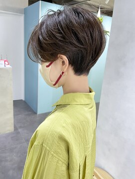 オウル(Owll) 【Owll】大人カワイイ　ハンサムショートグレージュカラー