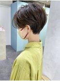 【Owll】大人カワイイ ハンサムショートグレージュカラー