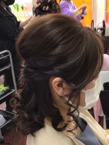ヘアサロン ユニティ(Hair Salon Unity) ハーフアップと編み込みMIX