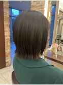 切りっぱなしボブ