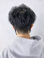 アイティーバイアルバム 下北沢店(IT by ALBUM)&nbsp;ツイストパーマ_束感ショートツーブロックマッシュ_ba362022