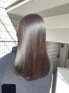 ビンナ(BINNA) 艶々チョコレートブラウン