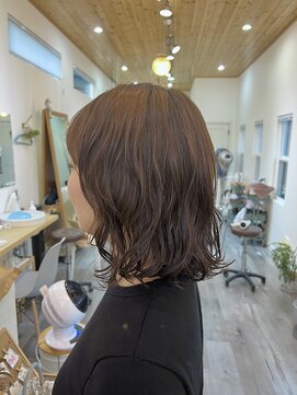 レポ(LEPO) 艶感◎ボブとデジタルパーマ